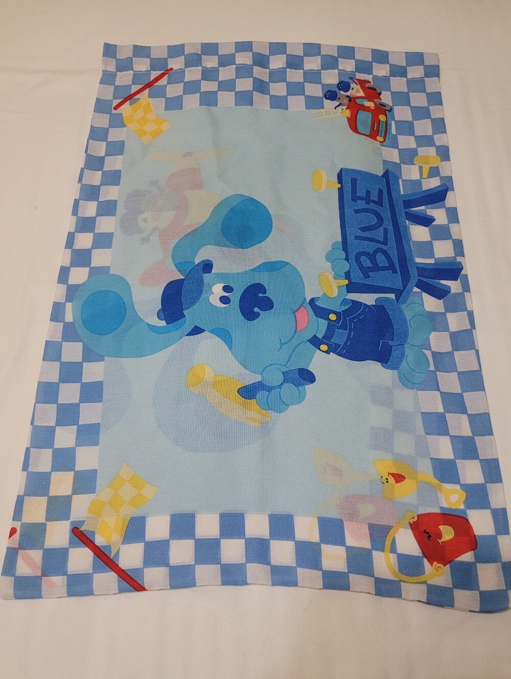 VTG Blue's Clues Character  Pillowcase (1), Standard/Queen, GUC